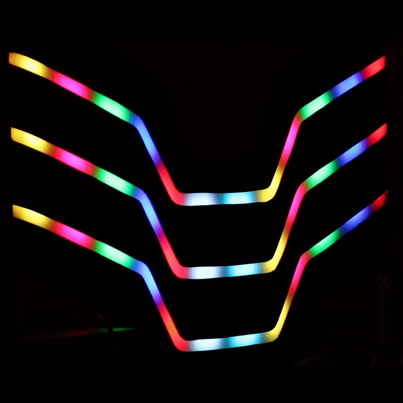 Cosmos RGB Twin Gaming Bed with Neo Motion - X Rocker
