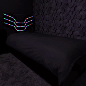 Cosmos RGB Twin Gaming Bed with Neo Motion - X Rocker