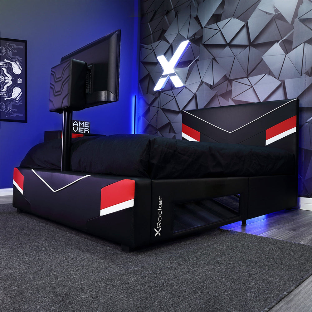 Orion eSports Gaming Bed with TV Mount, Full - X Rocker