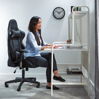 iCarus V2 Home Office Desk, White - X Rocker
