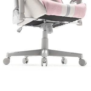 Mysa Office Gaming Chair, Pink, Gray Base - X Rocker