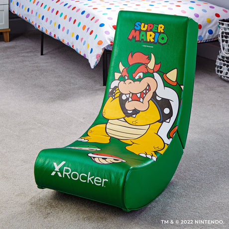X Rocker Super Mario™ All-Star Floor Rocker - Bowser - X Rocker
