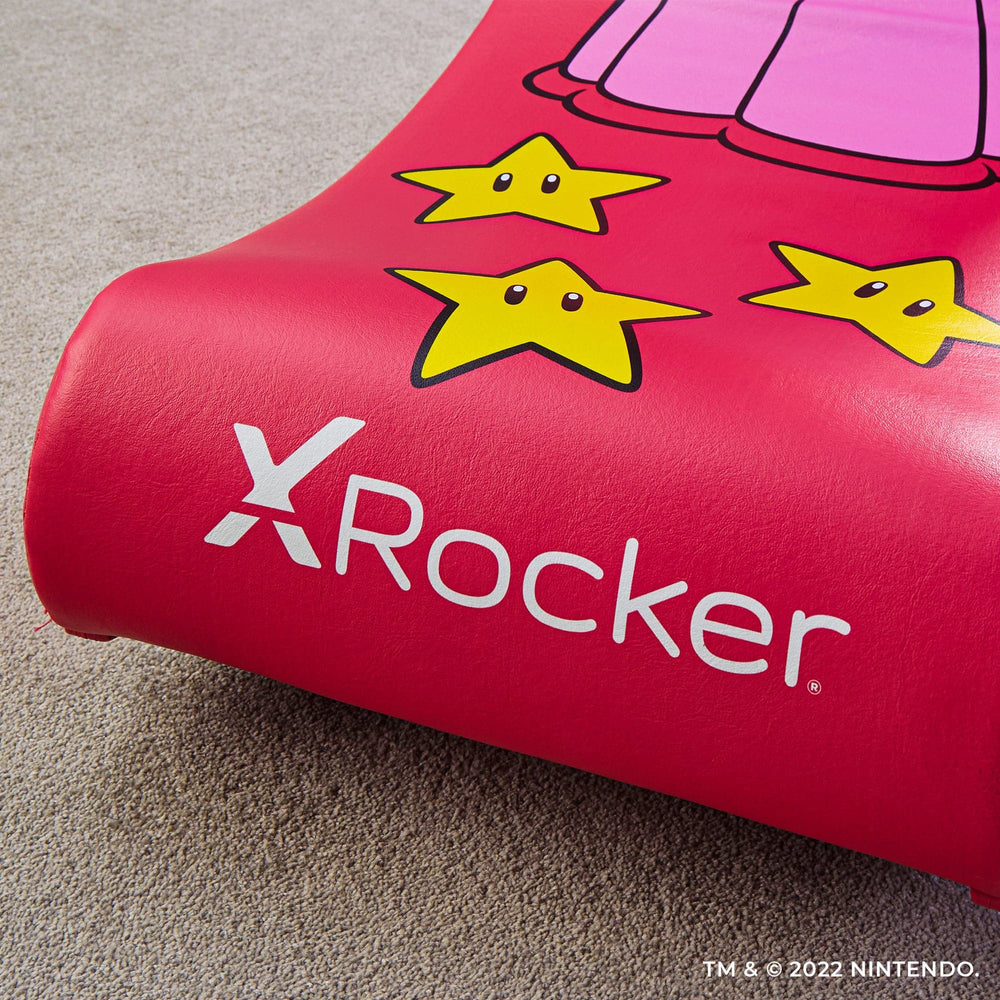 X Rocker Super Mario™ All-Star Floor Rocker - Peach - X Rocker