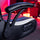 Falcon 2.1 Pedestal Gaming Chair, Black/White/Red - X Rocker