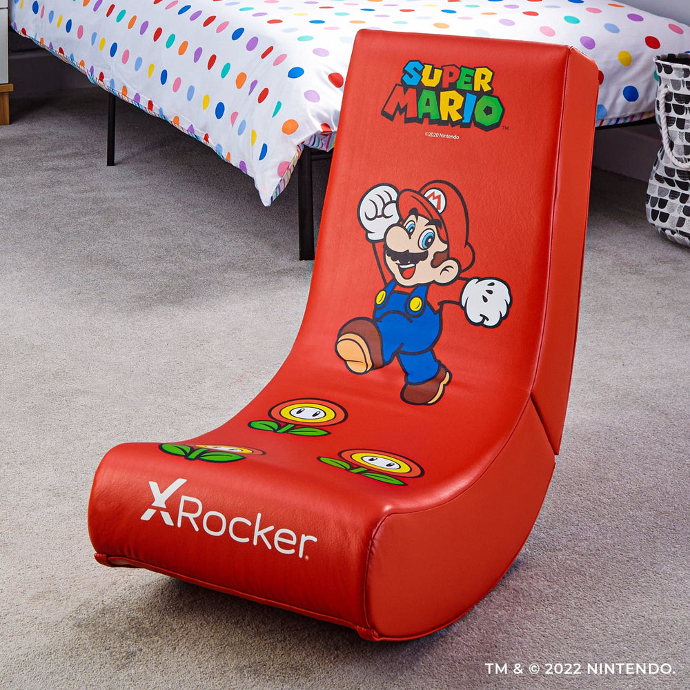 X Rocker Super Mario™ All-Star Floor Rocker - Mario - X Rocker