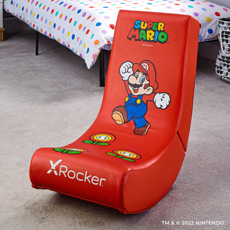 X Rocker Super Mario™ All-Star Floor Rocker - Mario - X Rocker
