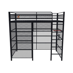 Battle Den Gaming Bunk Bed, Black - X Rocker