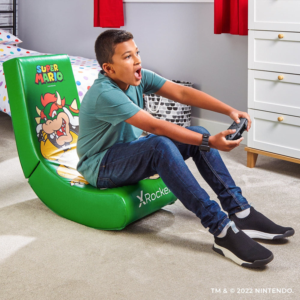 X Rocker Super Mario™ All-Star Floor Rocker - Bowser - X Rocker
