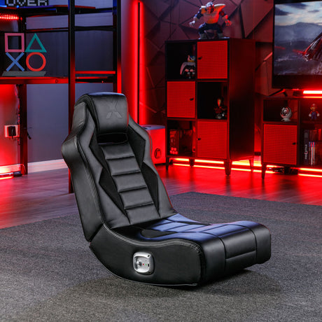 Flash 2.0 Gaming Chair, Black - X Rocker