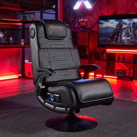 Pro Series 2.1 Pedestal Gaming Chair, Black - X Rocker