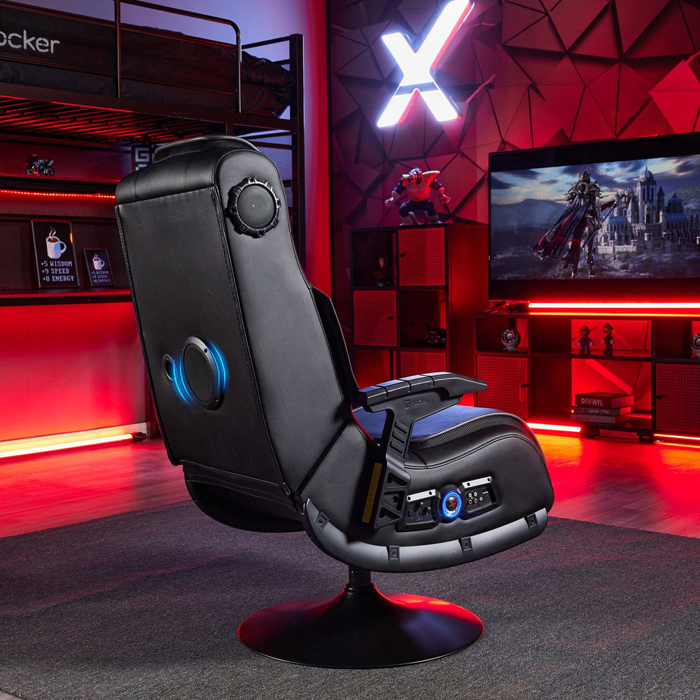 Pro Series 2.1 Pedestal Gaming Chair, Black - X Rocker