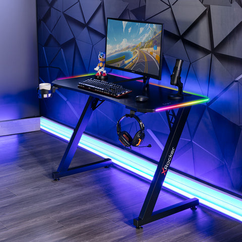 X Rocker Cobra RGB Gaming Desk from Best Buy