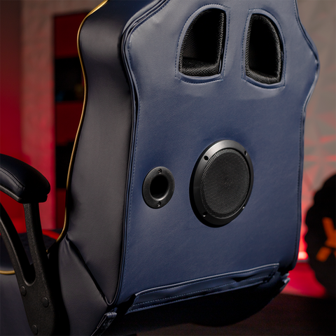 x rocker adrenaline audio gaming chair at staples